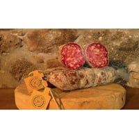 Salame Nostrano Suino con aglio intero 1 kg