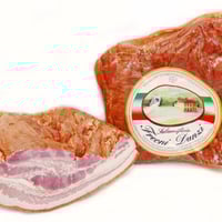 Pancetta stufata affumicata metà 2,5 kg